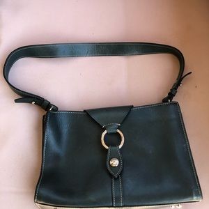 Dooney & Bourke green Buckle Shoulder Bag Convertible Clutch